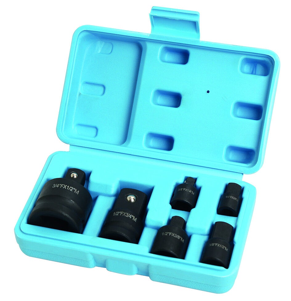 Adaptersatz 6-teilig Chrom-Molybdän-Stahl