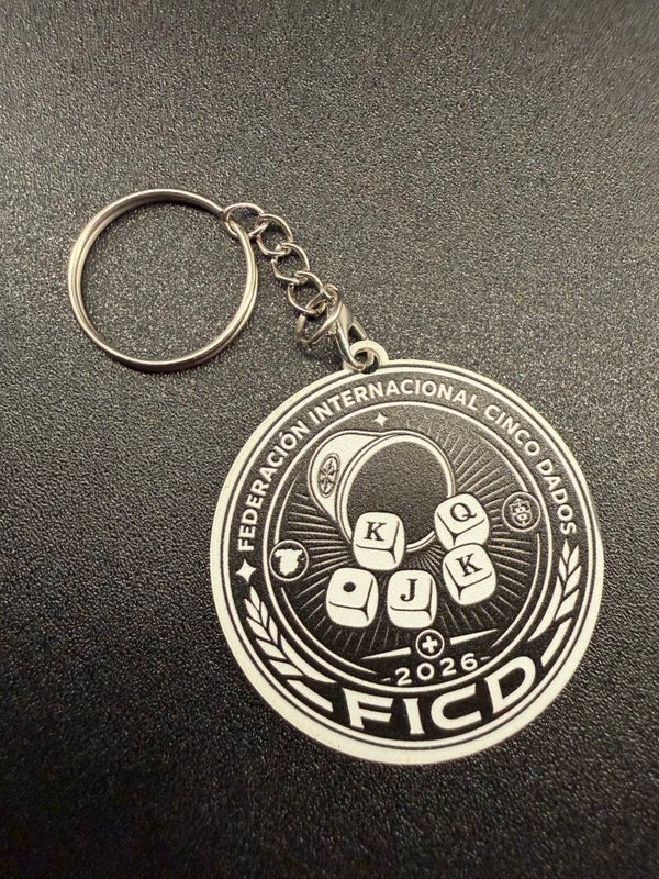 Porte clé "Cinco Dados"