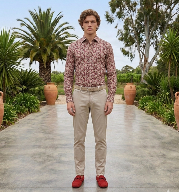 Shirt "Sunset Bloom"