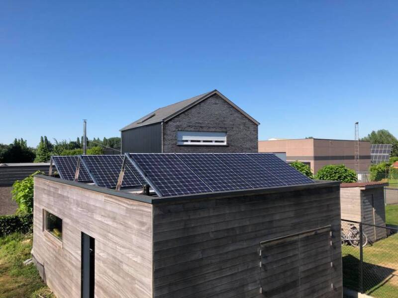 Zonnepanelen installatie
