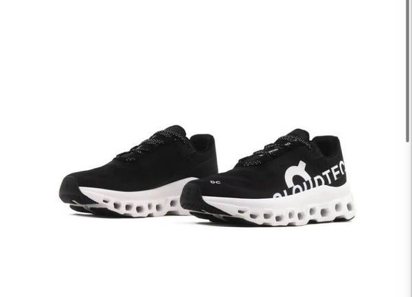 Tenis On Cloud Monster Negro Blanco