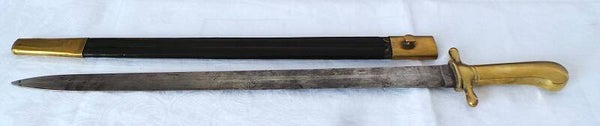 EPEE COURTE HIRSCHAFANGER - M-1810 PRUSSE  - XIX°