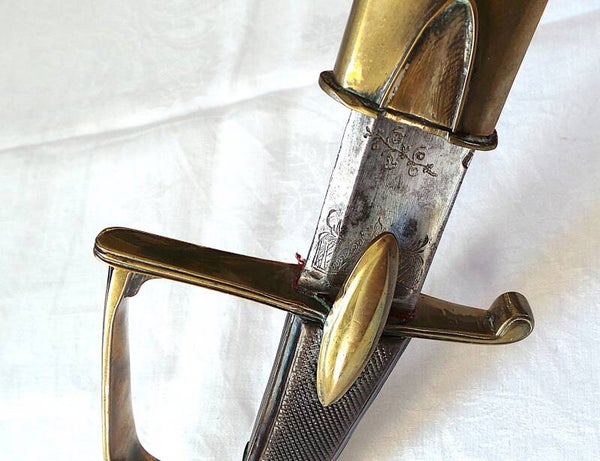 SABRE D'OFFICIER DE HUSSARD - EPOQUE CONSULAT - XVIII°