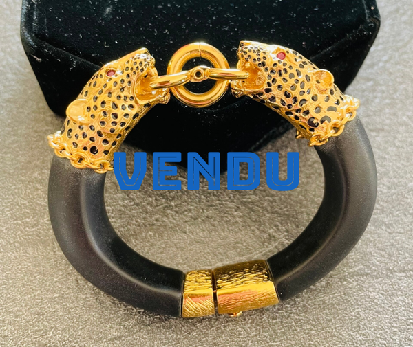 BRACELET OUVRANT "THE DUCHESS OF WINDSOR PANTHER " - XX°