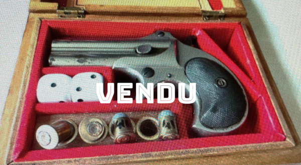 "REMINGTON DERINGER OVER AND UNDER - NY USA - 1867 - XIX°"