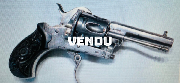 Revolver à broche marquage St Etienne - calibre 8 mm - XIX