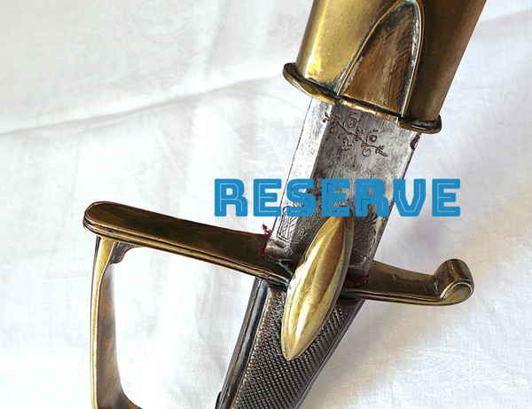 SABRE D'OFFICIER DE HUSSARD - EPOQUE CONSULAT - XVIII°