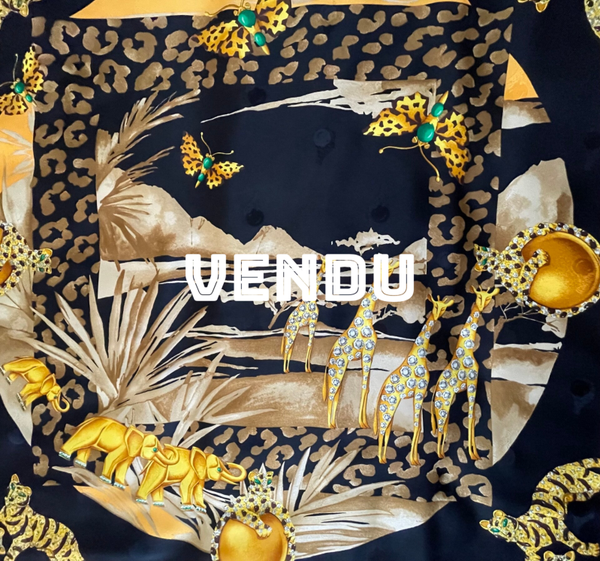 "LA SAVANE" FOULARD MUST DE CARTIER
