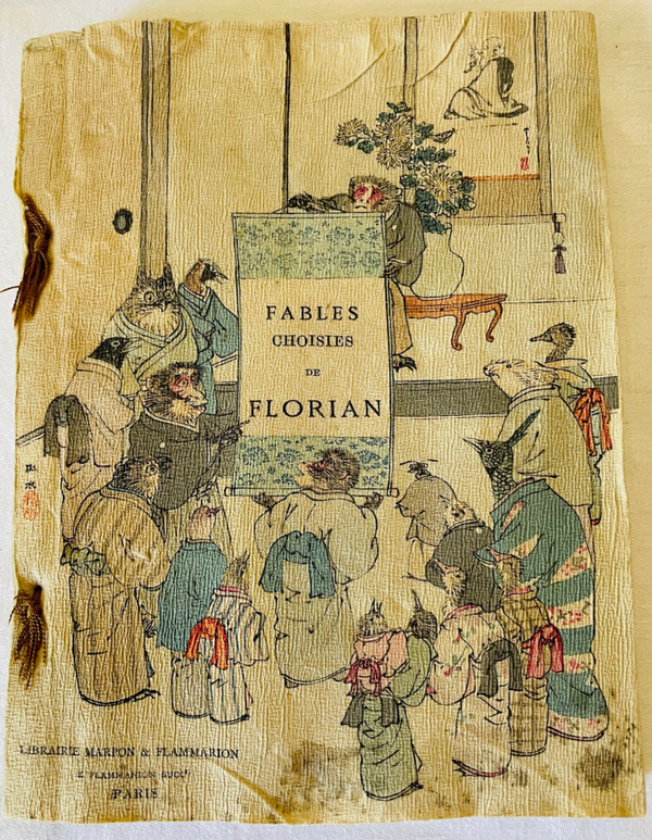 FABLES CHOISIES DE FLORIAN - J.P. CLARIS ARTISTES JAPONAIS - TOKYO - XX°
