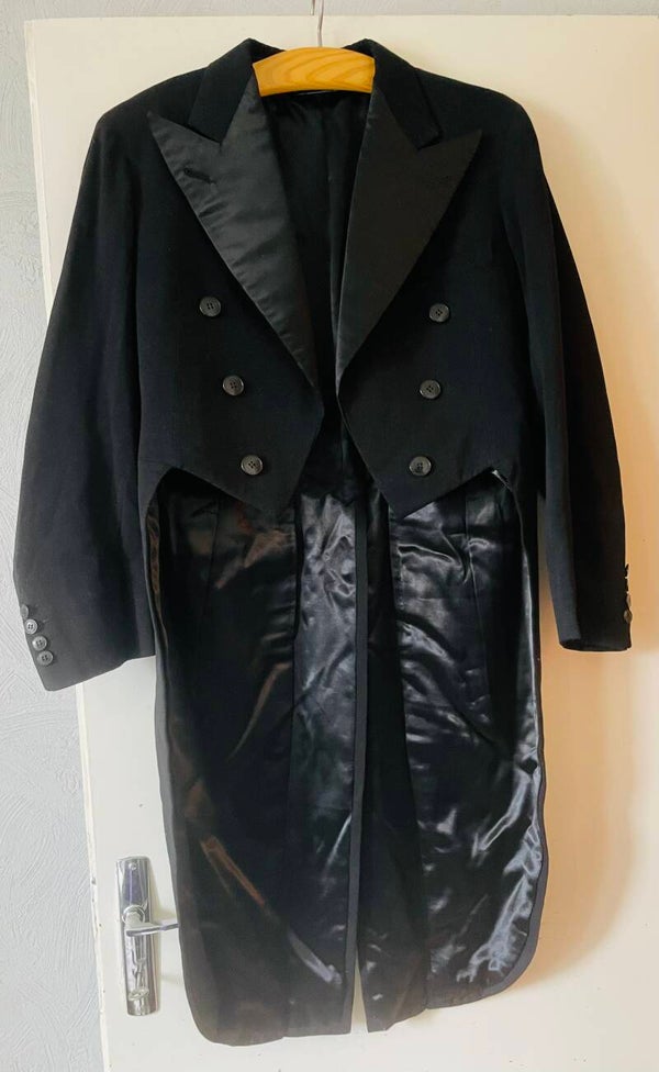 QUEUE DE PIE HOMME DRAP DE LAINE ET SOIE - ANNÉES 1920-1930