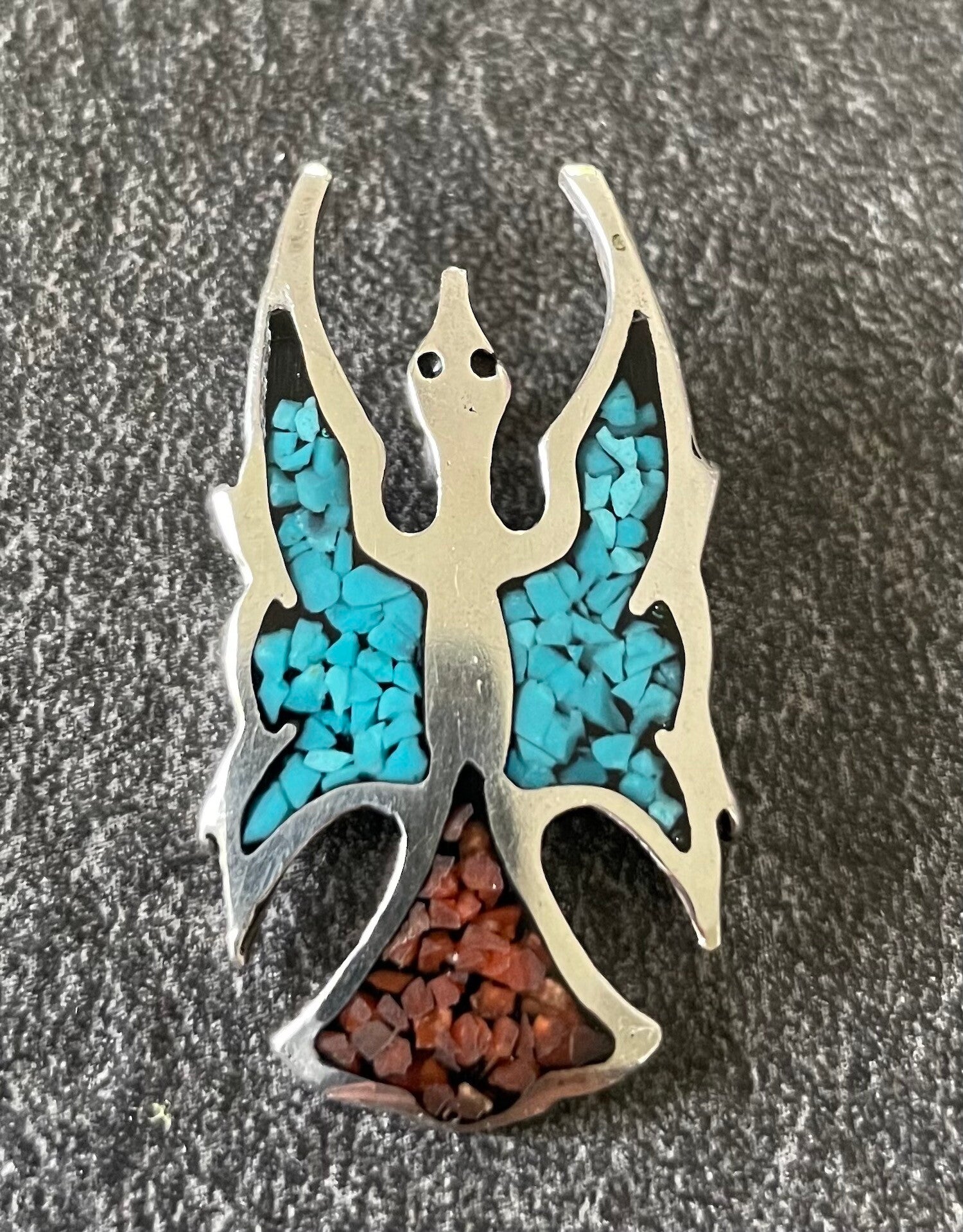 PENDENTIF ARGENT 925 EMAILLÉ