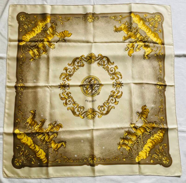 "COSMOS" CARRE HERMES VINTAGE