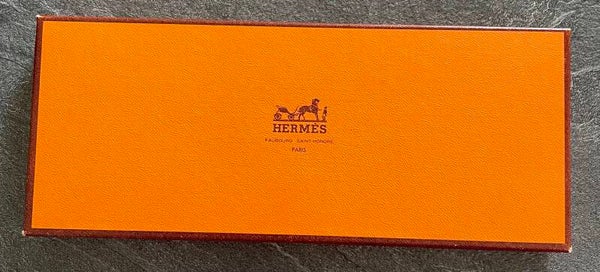 BOITE A CRAVATE VIDE DE LA MARQUE HERMES