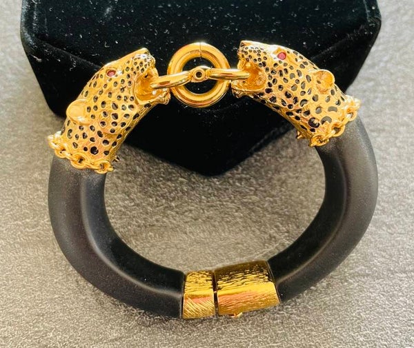 BRACELET OUVRANT "THE DUCHESS OF WINDSOR PANTHER " - XX°