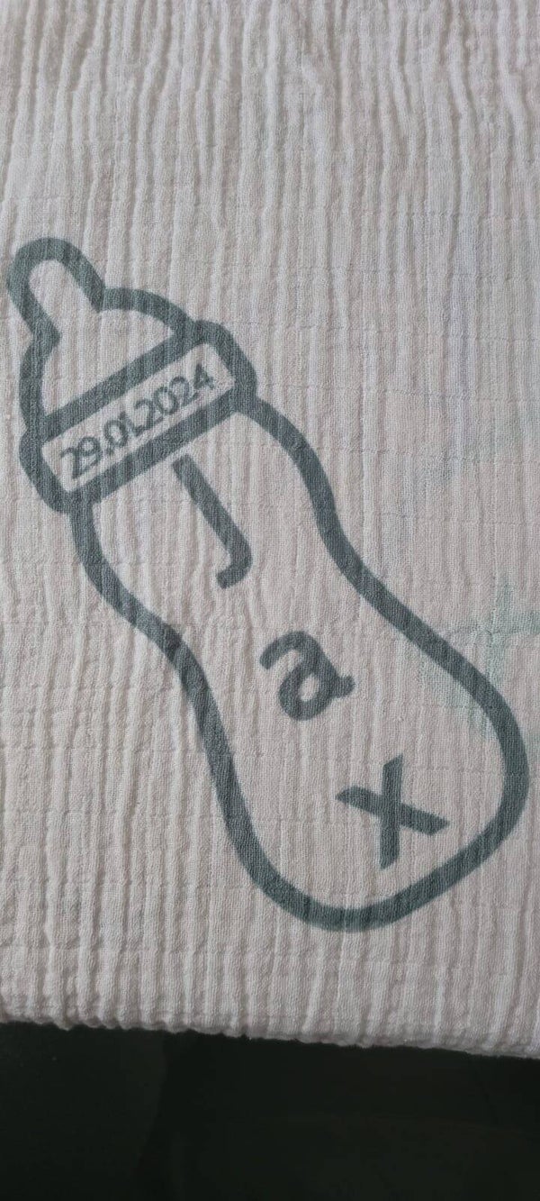 Luxury Customisable Cotton Muslins for Babies