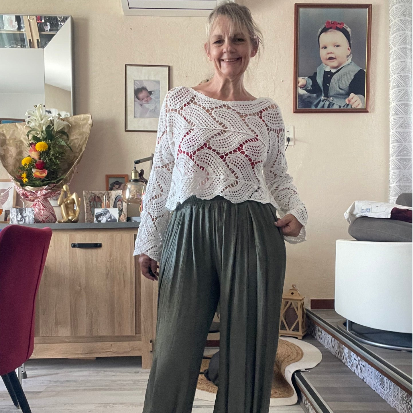 Pantalon aladin fluide