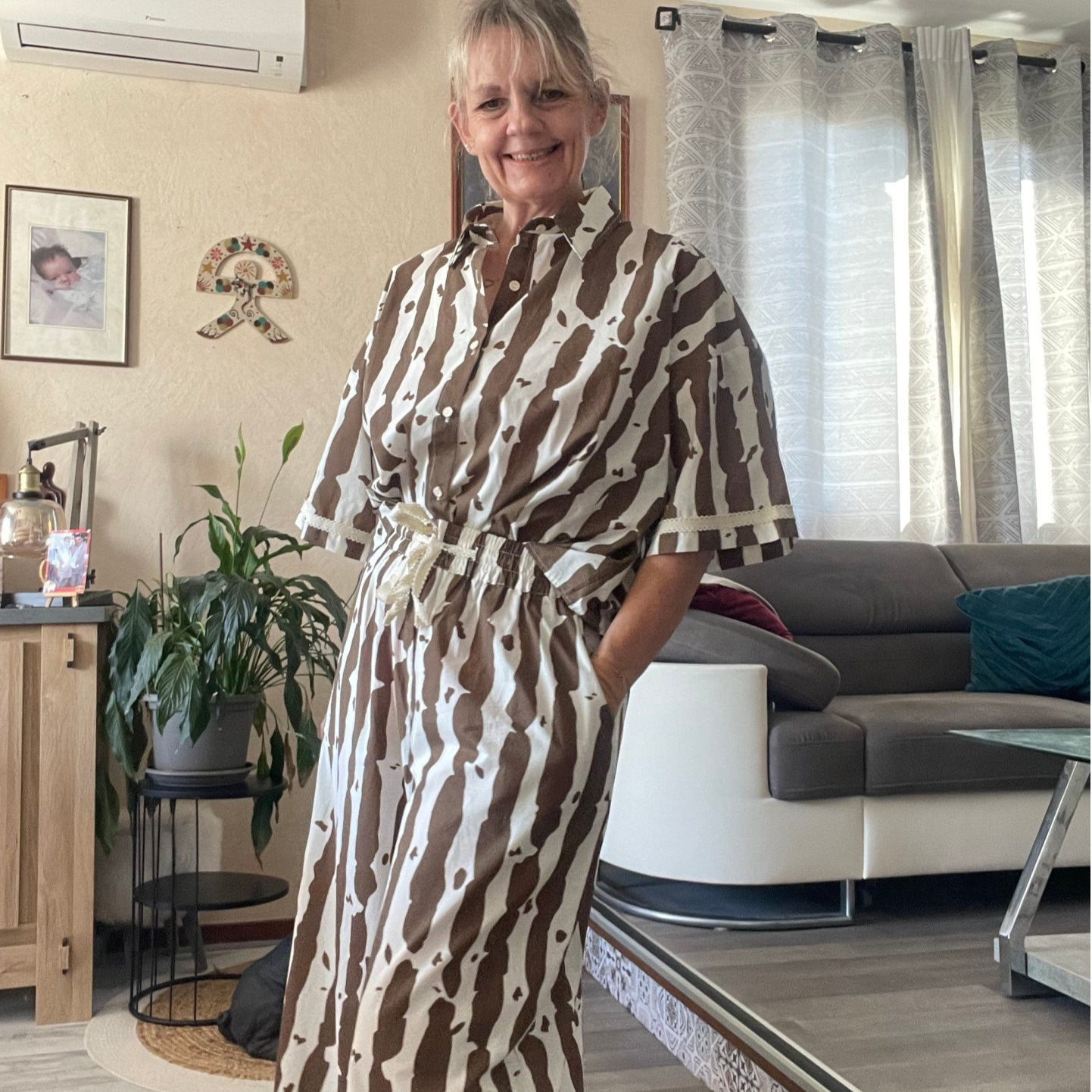 Ensemble chocolat & beige
