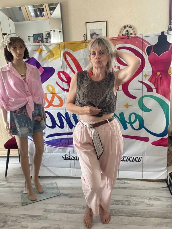 Pantalon rose