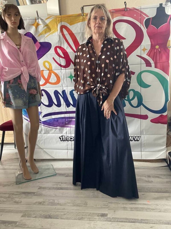 Pantalon jupe culotte