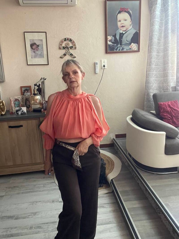 N Pantalon avec sa ceinture satiné