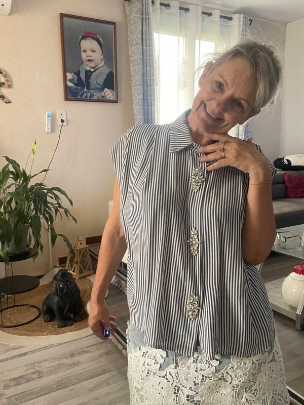 Chemise Elegante Céleste