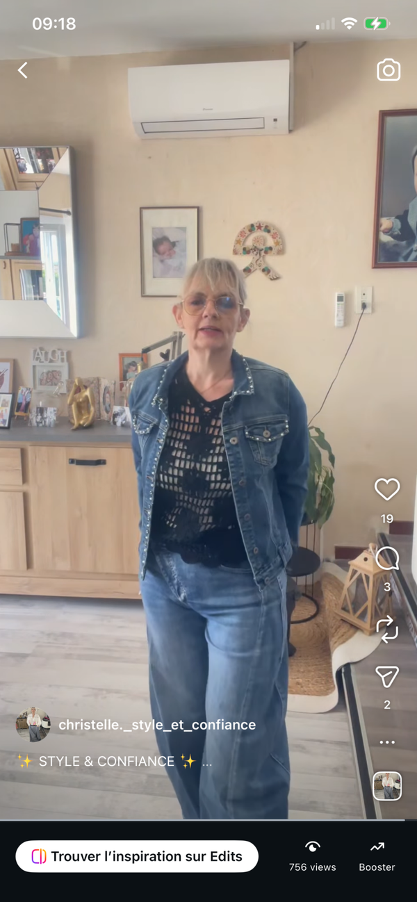 Jeans forme ballon