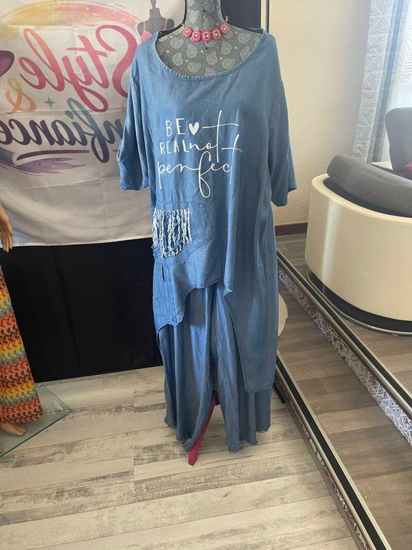 Ensemble en jeans souple