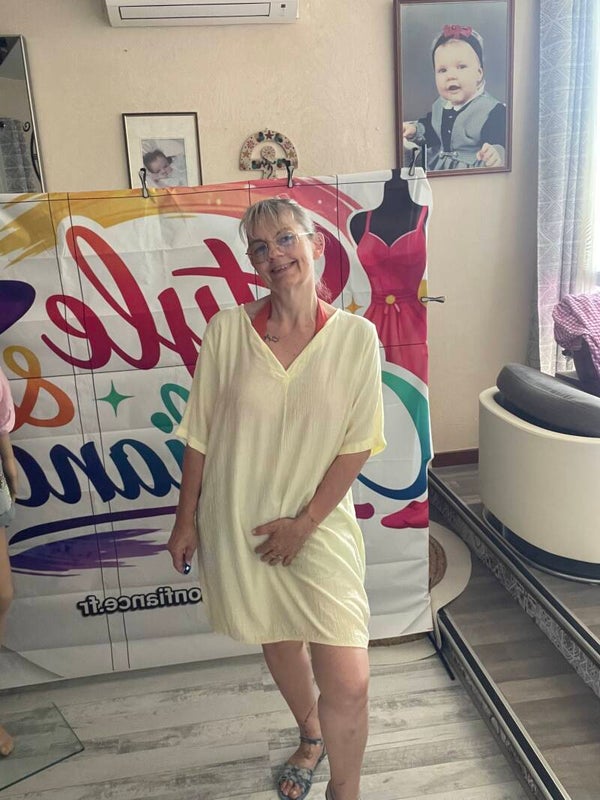 Robe col V