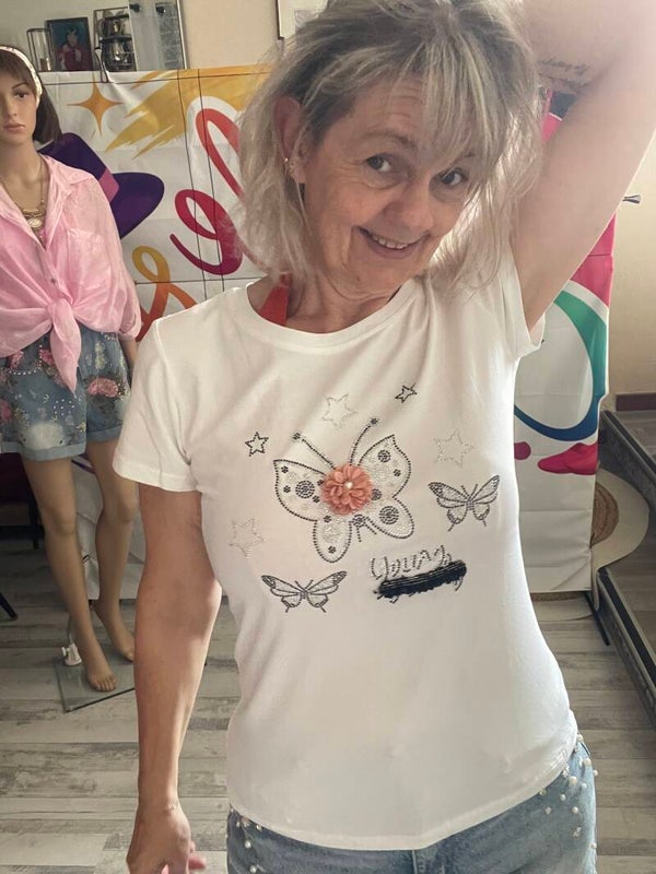 Tee-shirt papillon
