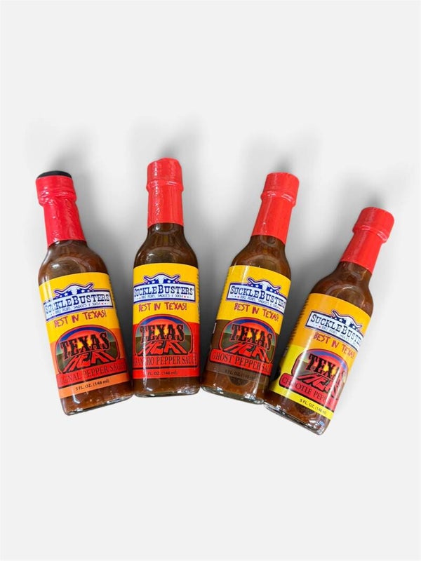Suckle busters hot sauces