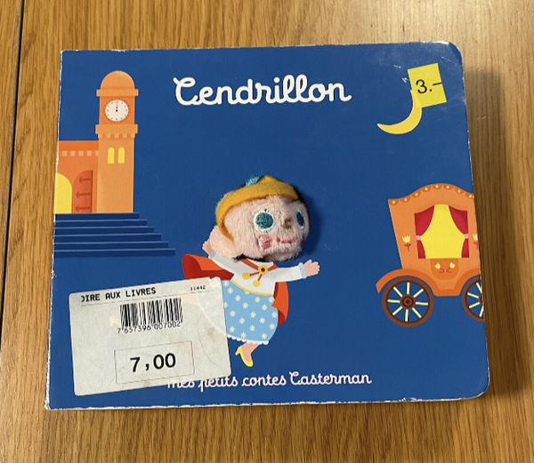 Cendrillon - Livre de doigt