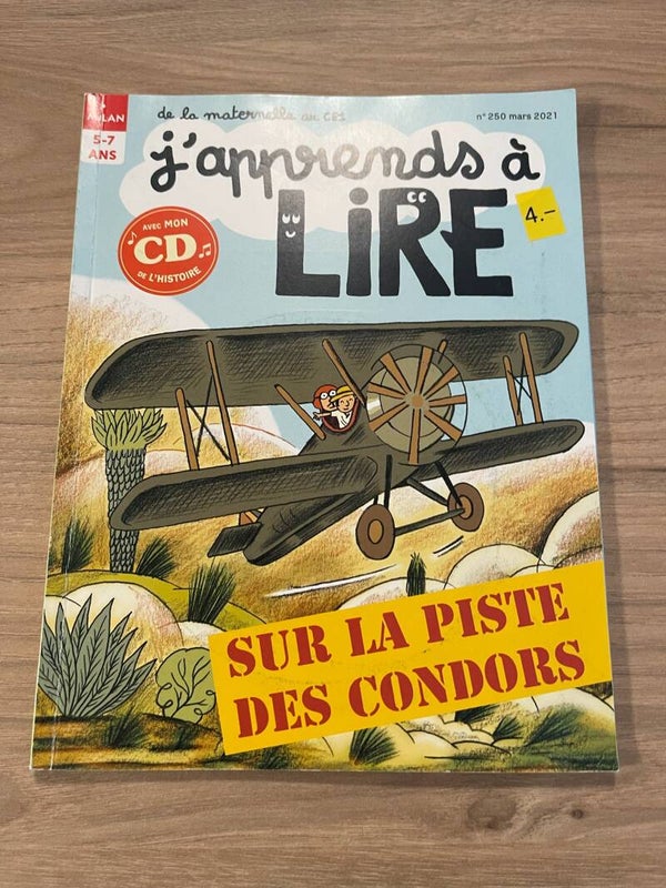 J'apprends à lire - Sur la piste des condors