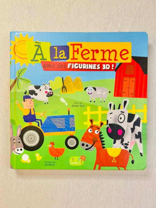 A la ferme avec figurines 3D