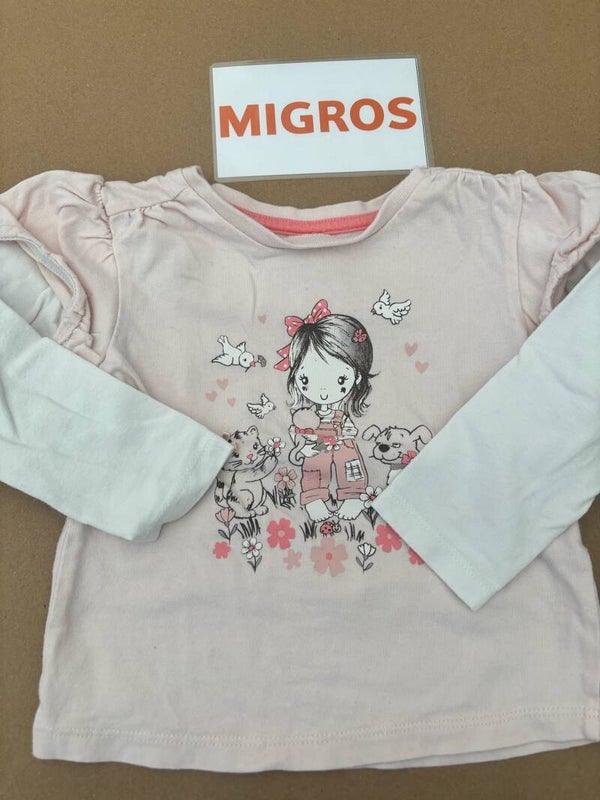 Tshirt Manches Longues // 80