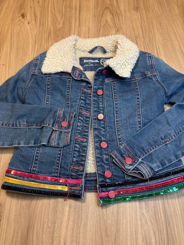 Veste en jeans doublée // 122-128