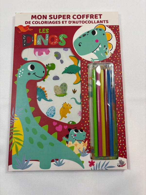 Ensemble coloriage dinosaures (neuf)