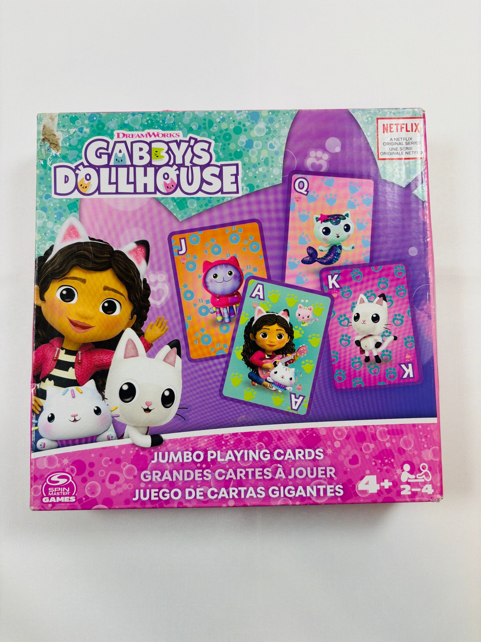 Jeu de cartes Gabby chat (neuf)