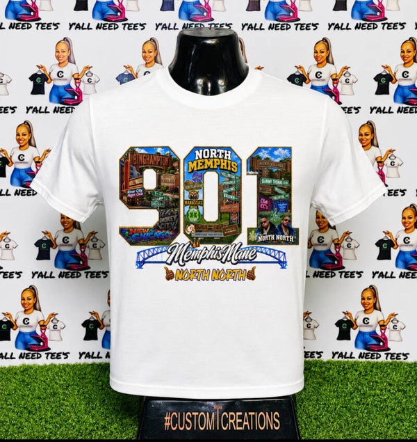 North Memphis  tee