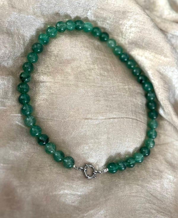 Acryl kralen ketting green