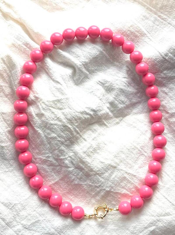 Acryl kralen ketting