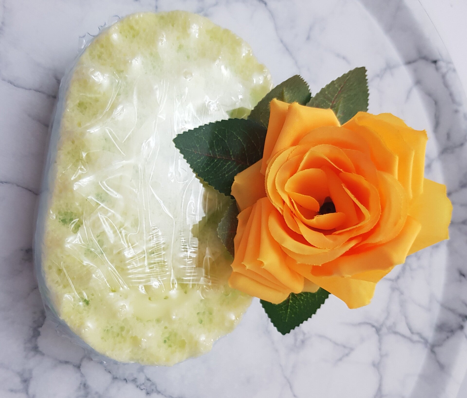 Lemon Sherbet Soap Sponge