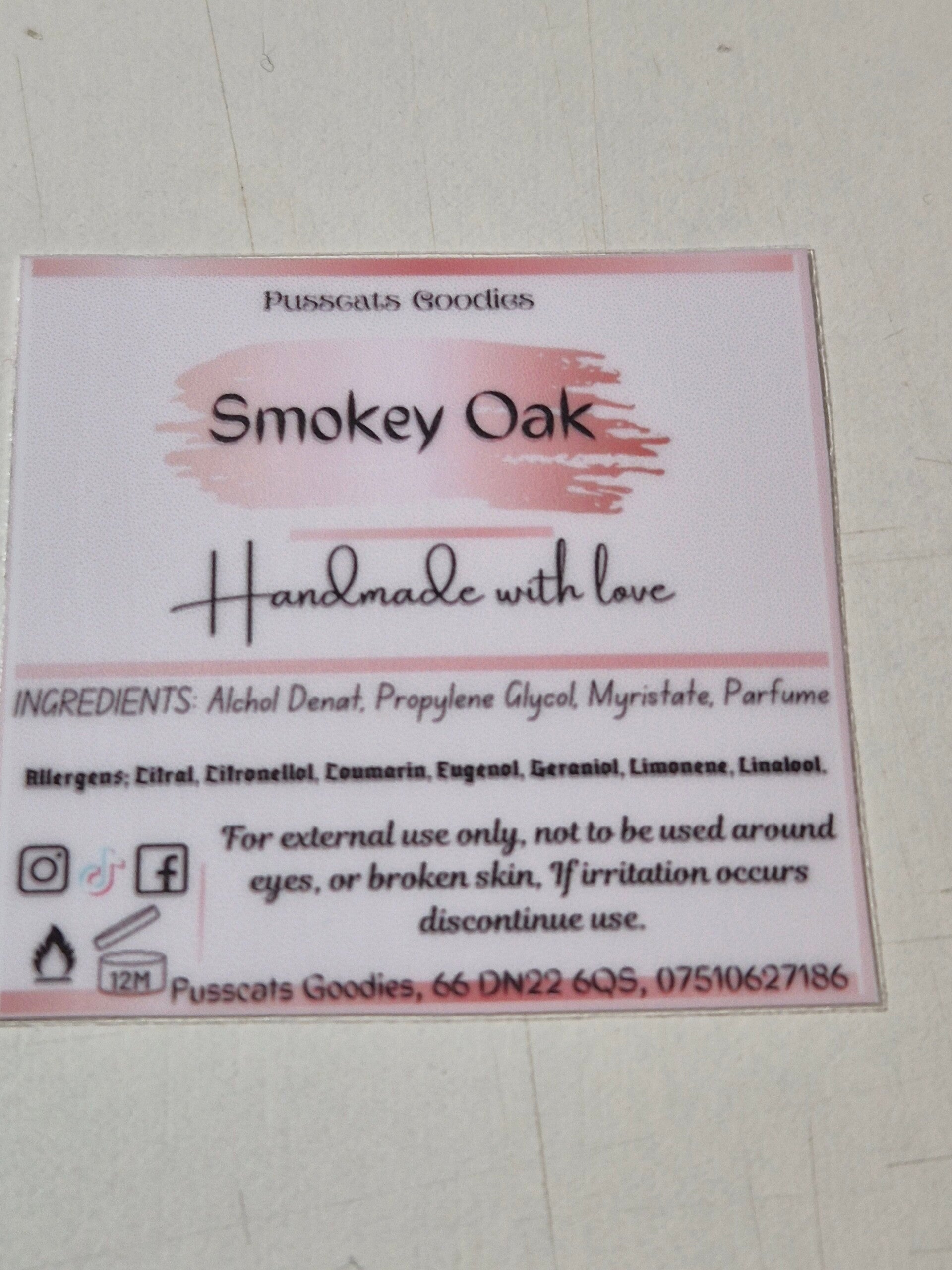 Smokey Oak Aftershave