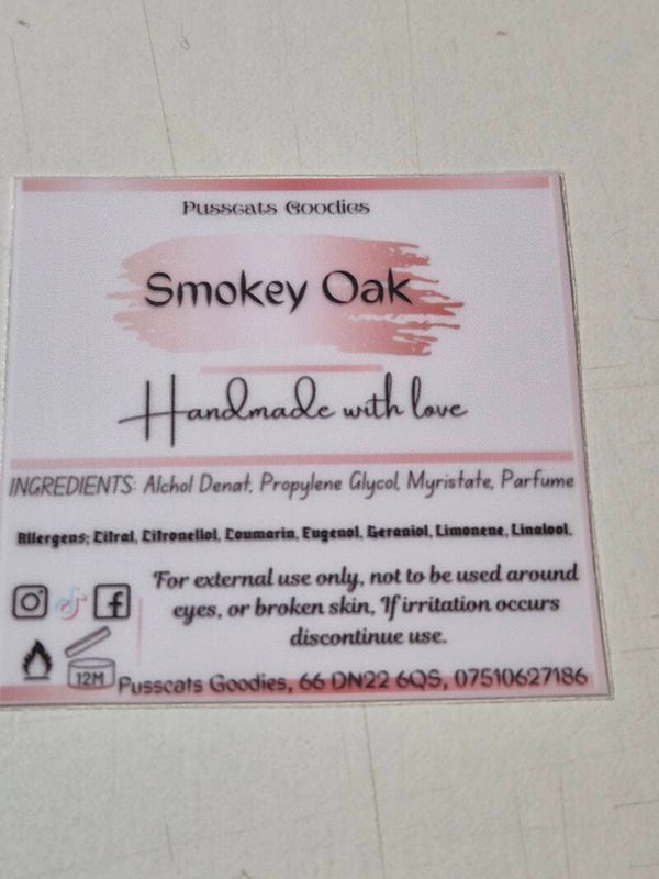 Smokey Oak Aftershave
