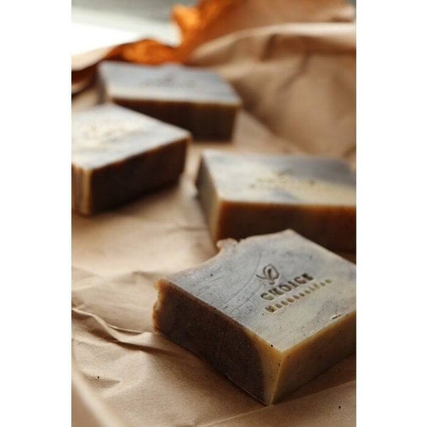 Natuurlijke zeep "koffiestruik" met kokosmelk, veganistisch, palmolie -vrij