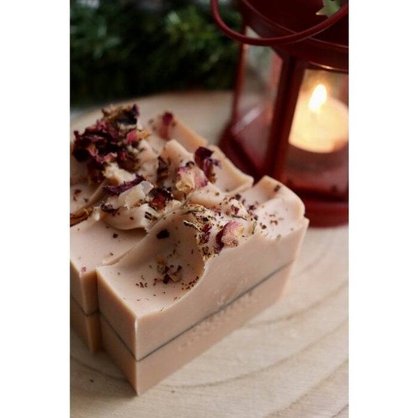 Natuurlijke zeep "bloembloesem", veganistisch, palmolie -vrij