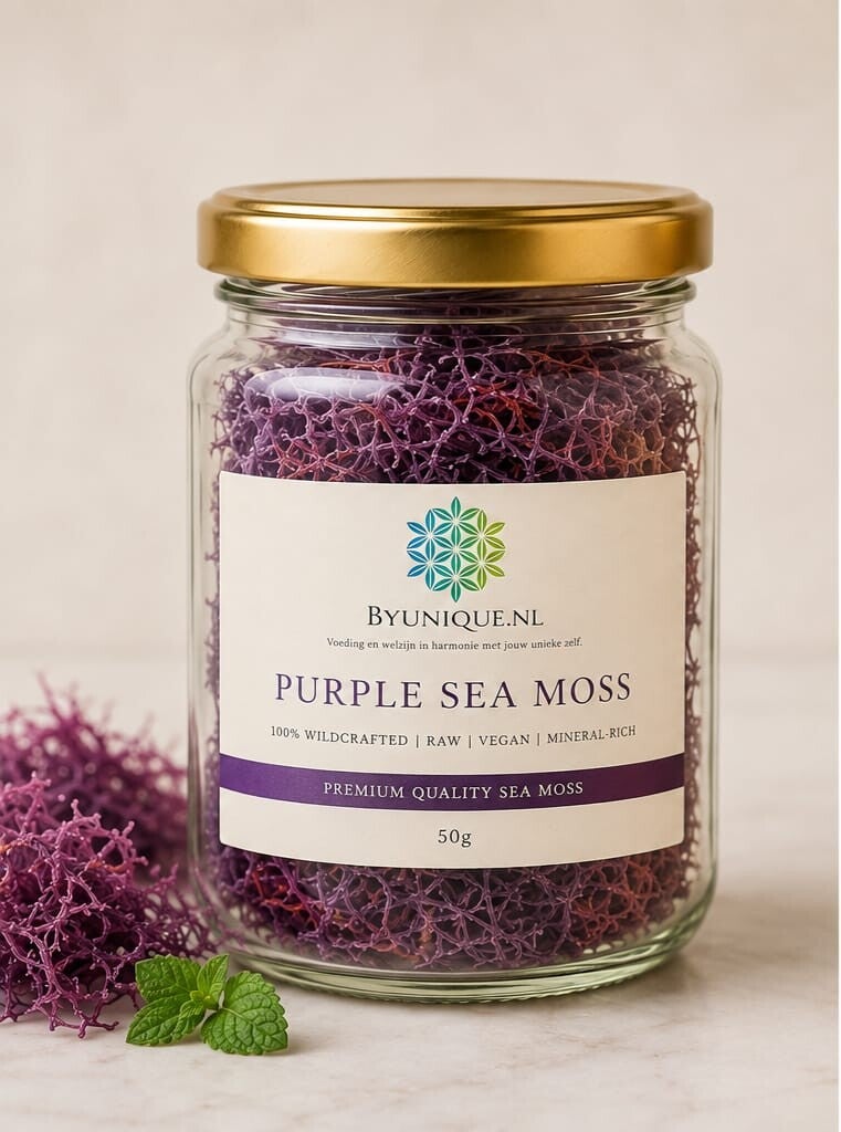 Purple Seamoss Binnenkort verkrijgbaar