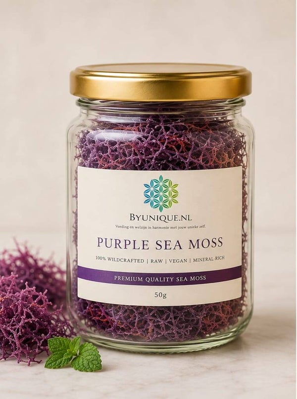 Purple Seamoss Binnenkort verkrijgbaar