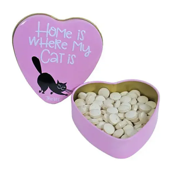 Sanal gist snoepjes "home is where my cat is" 60g