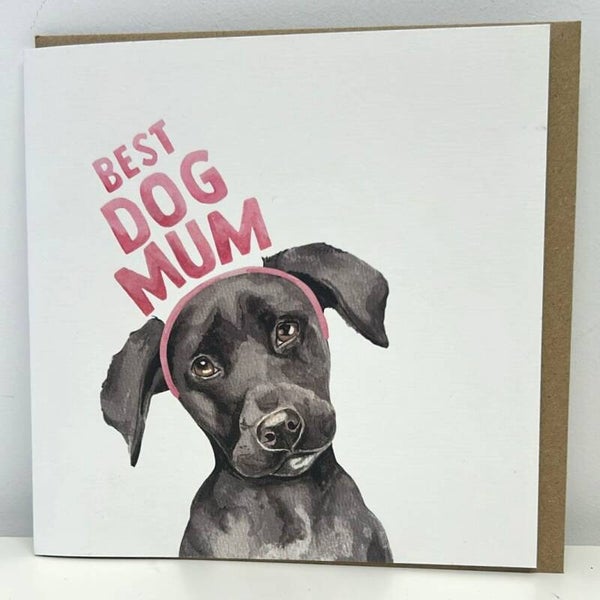 Lil Wabbit Best Dog Mum/Dad Card