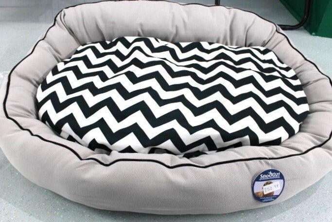 Snoooz Orthopaedic Dog Bed Large Grey